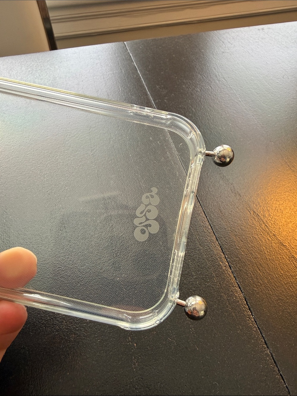 Ossa New York Transparent Iphone Case Ball Stud iPhone 17 pro - Picture 4 of 4